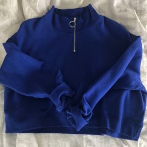 H&M Cropped Sweatshirt